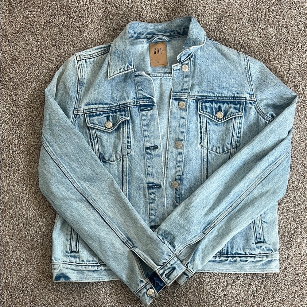 Gap Women’s Denim Jacket, Medium Tall